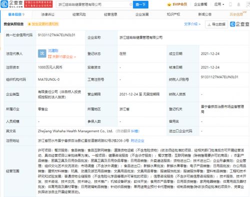 娃哈哈跨界新動向 成立健康管理公司，探索“健康+外賣遞送”新模式